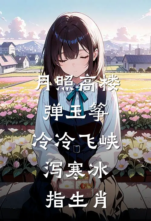 月照高楼弹玉筝,冷冷飞峡泻寒冰,指生肖