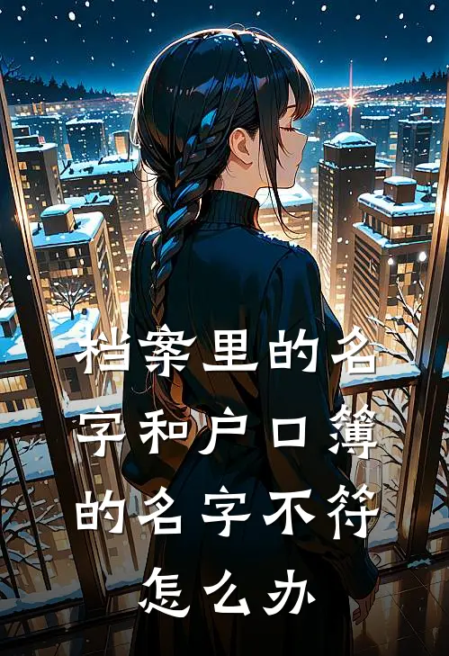 档案里的名字和户口簿的名字不符,怎么办