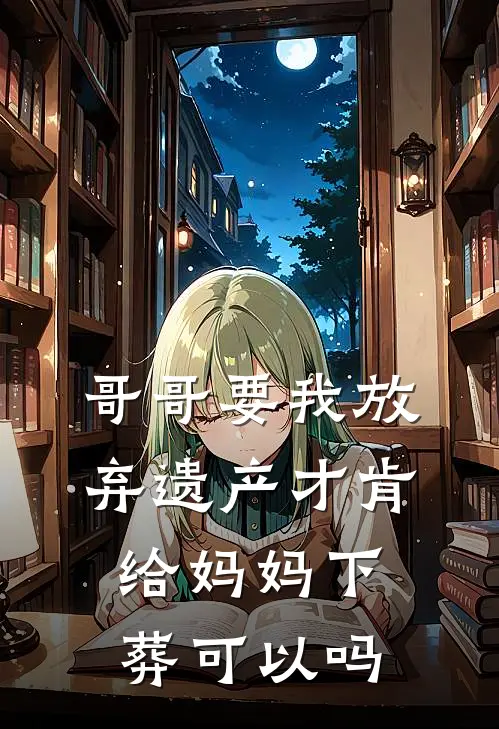 哥哥要我放弃遗产才肯给妈妈下葬可以吗